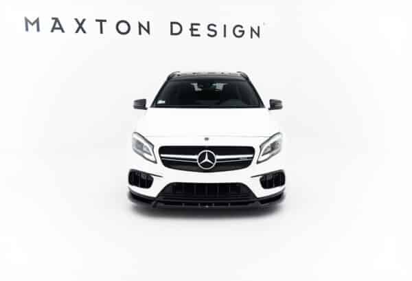 MAXTON DESIGN - Spoiler pod predný nárazník, Mercedes-Benz GLA 45 AMG X156 Facelift, Čierny lesk – Obrázok 7