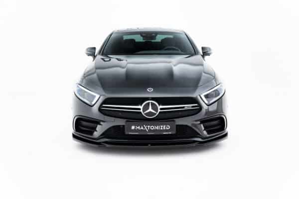 MAXTON DESIGN - Spoiler pod predný nárazník V.1, Mercedes-AMG CLS 53 C257, Čierny lesk – Obrázok 5