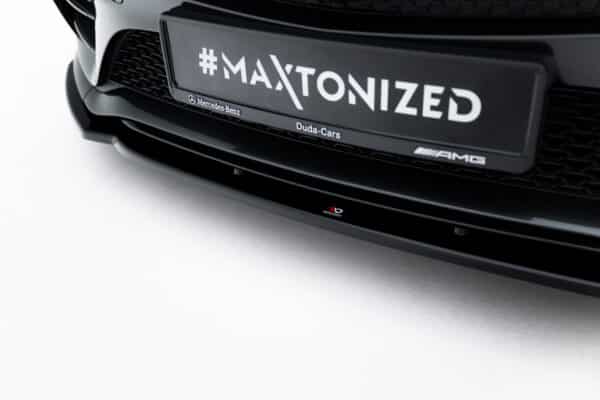 MAXTON DESIGN - Spoiler pod predný nárazník V.2, Mercedes-AMG CLS 53 C257, Čierny lesk – Obrázok 4