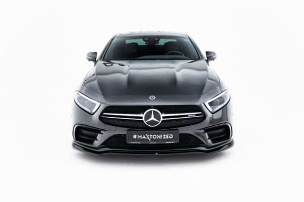 MAXTON DESIGN - Spoiler pod predný nárazník V.3, Mercedes-AMG CLS 53 C257, Čierny lesk – Obrázok 5