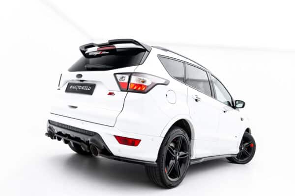 MAXTON DESIGN - Bočné spoilere zadného nárazníka, Ford Kuga ST-Line Mk2 Facelift, Čierny lesk – Obrázok 2