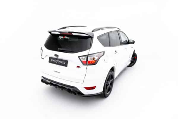 MAXTON DESIGN - Bočné spoilere zadného nárazníka, Ford Kuga ST-Line Mk2 Facelift, Čierny lesk – Obrázok 5