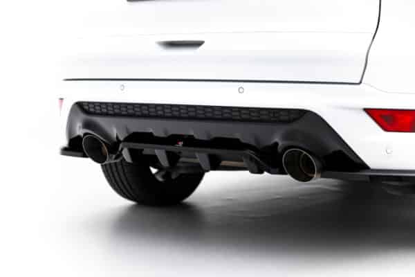 MAXTON DESIGN - Stredová vložka zadného nárazníka, Ford Kuga ST-Line Mk2 Facelift, Čierny lesk – Obrázok 7