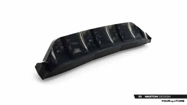 MAXTON DESIGN - Stredová vložka zadného nárazníka, Ford Kuga ST-Line Mk2 Facelift, Čierny lesk – Obrázok 5