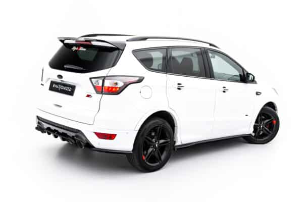 MAXTON DESIGN - Lišty pod bočné prahy, Ford Kuga ST-Line Mk2 Facelift, Čierny lesk – Obrázok 2