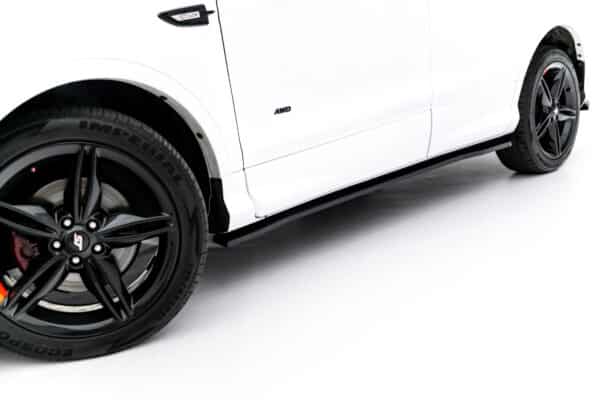MAXTON DESIGN - Lišty pod bočné prahy, Ford Kuga ST-Line Mk2 Facelift, Čierny lesk