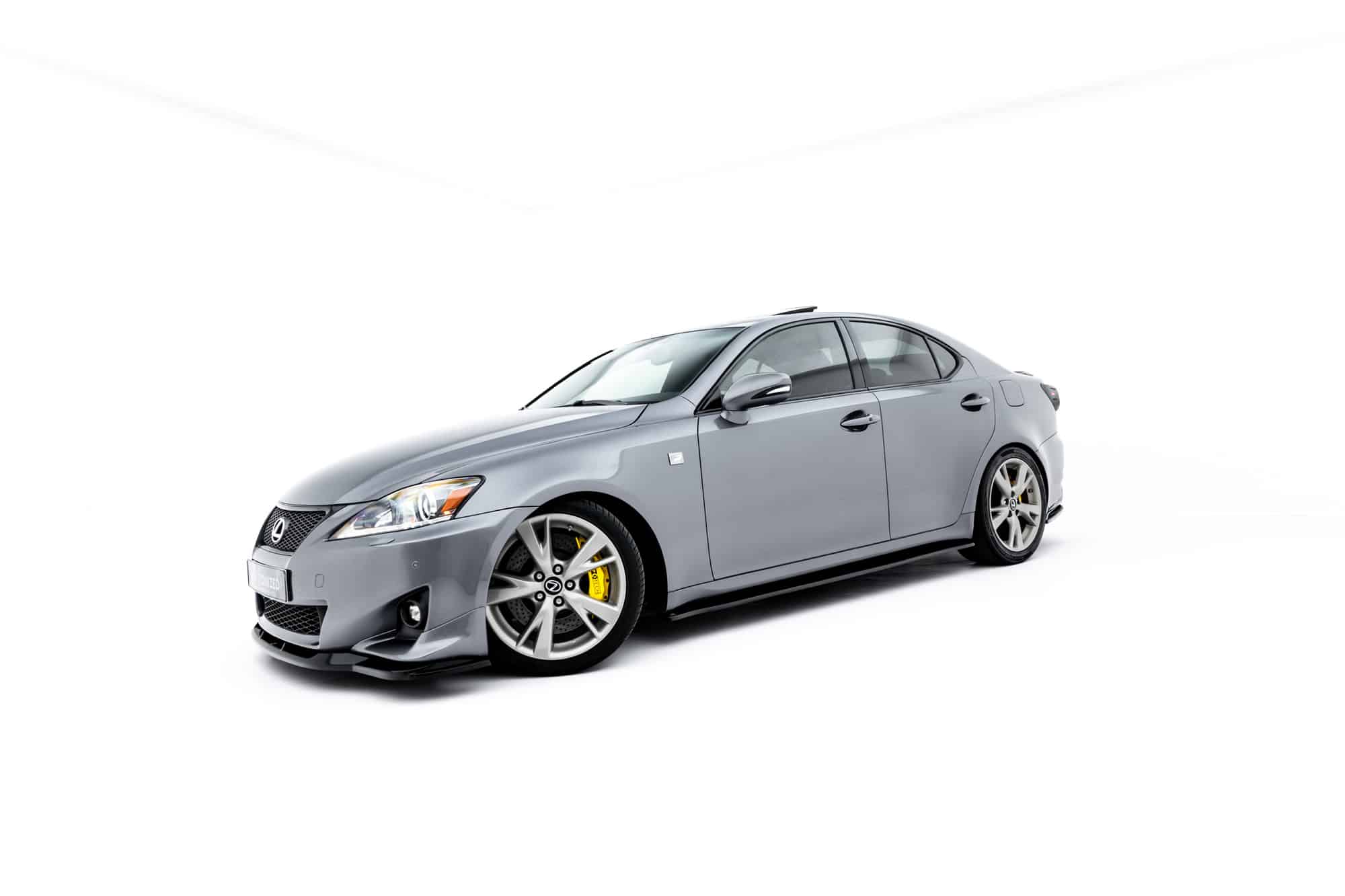 MAXTON DESIGN - Lišty pod bočné prahy, Lexus IS F-Sport Mk2 (XE20) Facelift, Čierny lesk – Obrázok 2