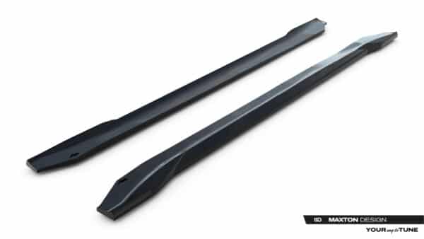 MAXTON DESIGN - Lišty pod bočné prahy V.2, Chrysler Pacifica Mk2, Čierny lesk – Obrázok 3