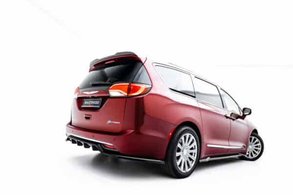 MAXTON DESIGN - Lišty pod bočné prahy V.2, Chrysler Pacifica Mk2, Čierny lesk – Obrázok 5