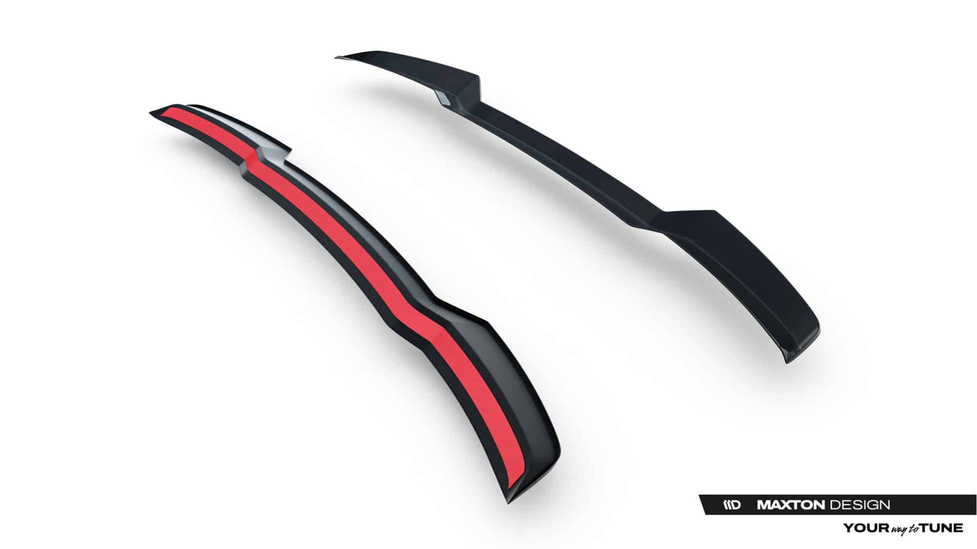 MAXTON DESIGN - Spoiler kufra, vhodné pre BMW X3 M-Pack G45, Čierny lesk – Obrázok 4