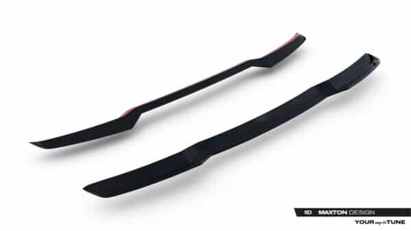 MAXTON DESIGN - Spoiler kufra, vhodné pre BMW X3 M-Pack G45, Čierny lesk – Obrázok 3