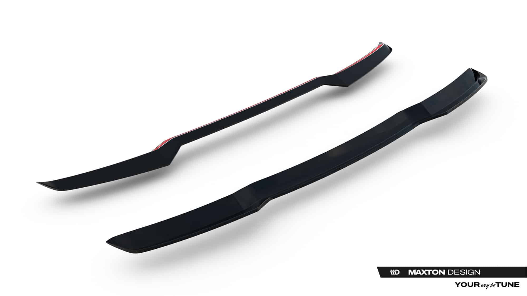 MAXTON DESIGN - Spoiler kufra, vhodné pre BMW X3 M-Pack G45, Čierny lesk – Obrázok 3