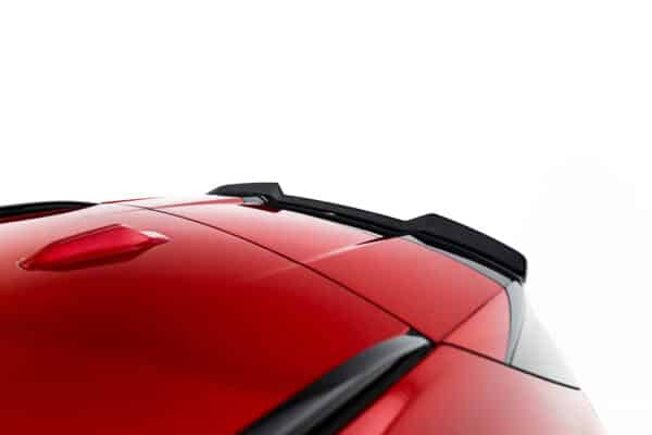 MAXTON DESIGN - Spoiler kufra, vhodné pre BMW X3 M-Pack G45, Čierny lesk