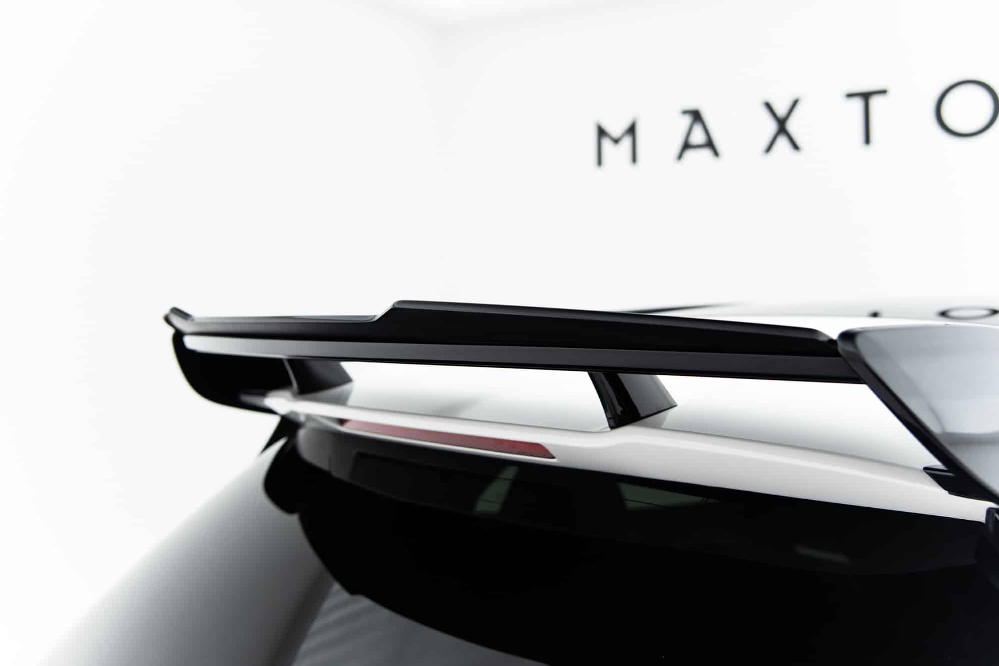 MAXTON DESIGN - Predlženie spoilera kufra, Mercedes-Benz GLA 45 AMG X156 Facelift, Čierny lesk – Obrázok 6