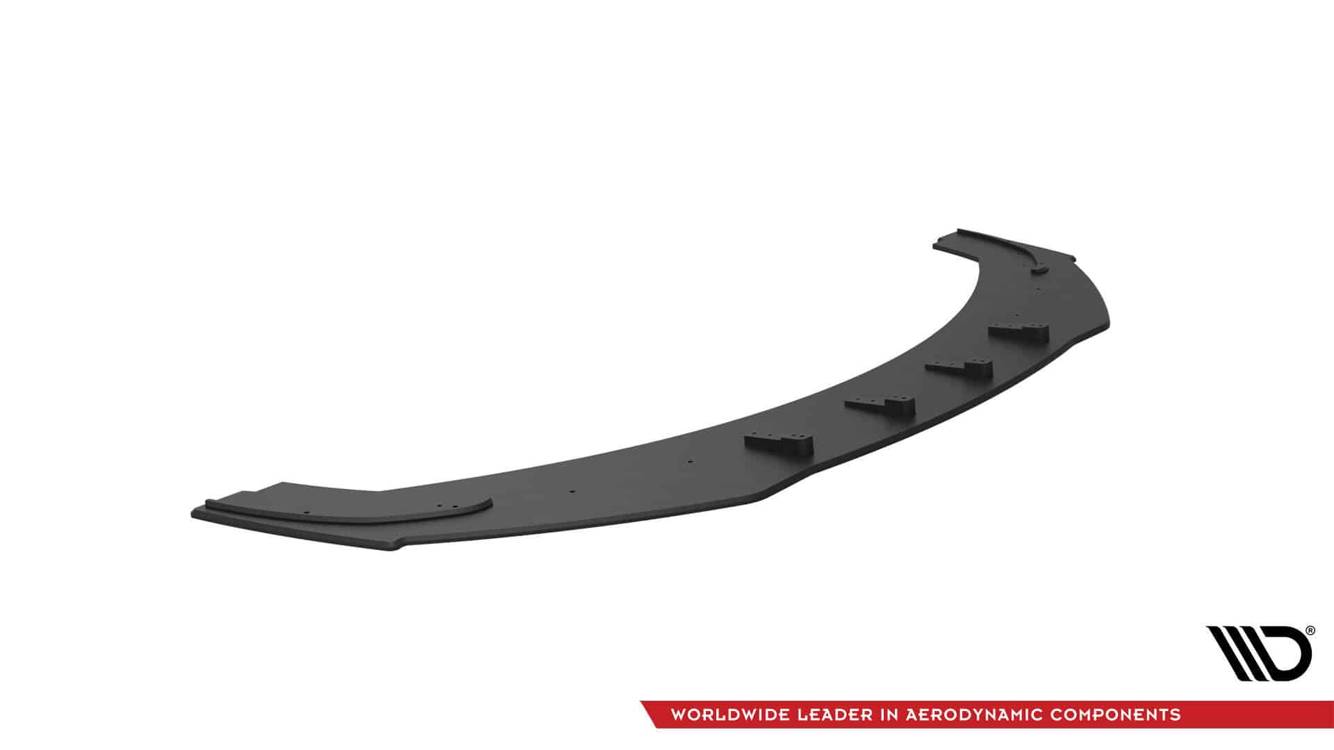 MAXTON DESIGN - Street Pro Spoiler pod predný nárazník, Audi A7 RS7 Look C7, Čierna Matná – Obrázok 4