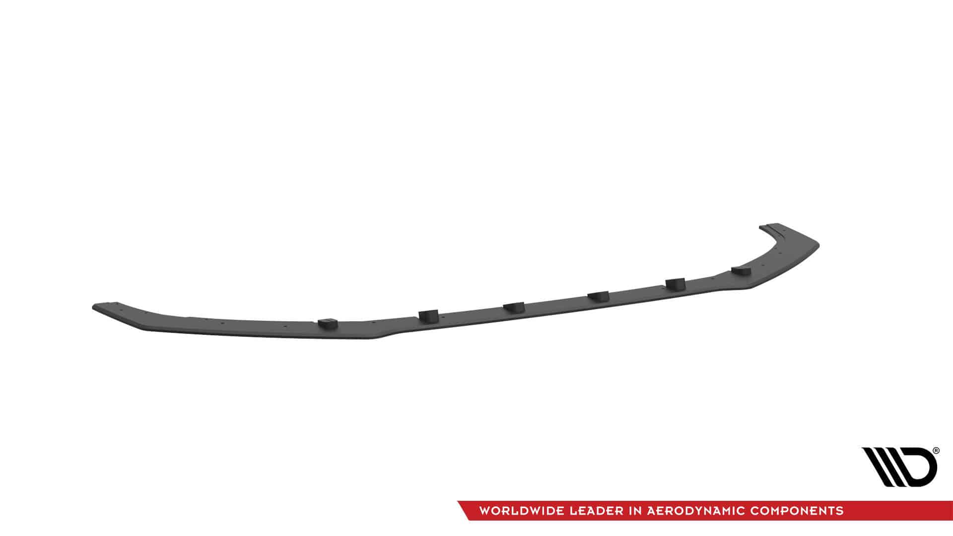 MAXTON DESIGN - Street Pro Spoiler pod predný nárazník, Audi S3 / A3 S-Line Sedan 8V, Čierna Matná – Obrázok 4
