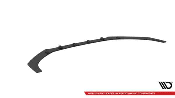 MAXTON DESIGN - Street Pro Spoiler pod predný nárazník, Audi S3 / A3 S-Line Sedan 8V, Čierna Matná – Obrázok 3