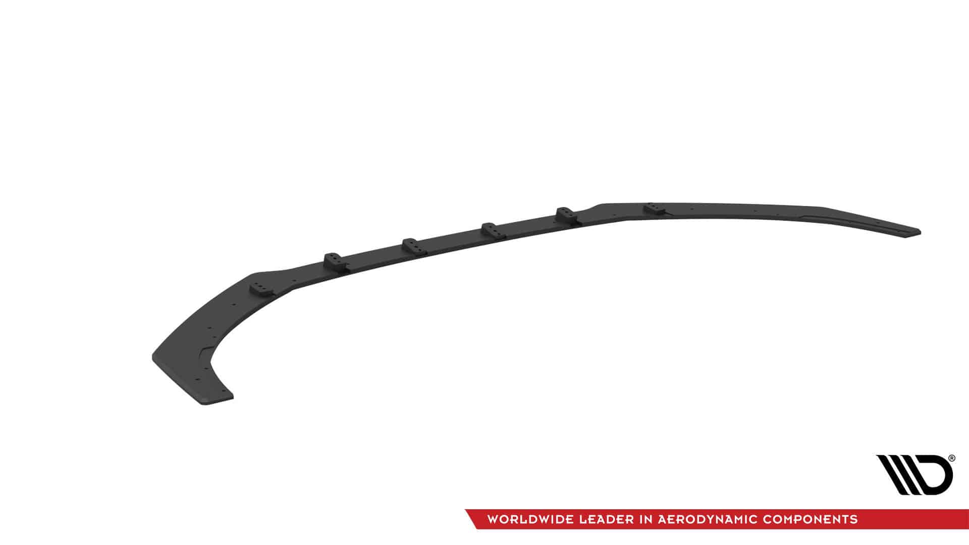 MAXTON DESIGN - Street Pro Spoiler pod predný nárazník, Audi S3 / A3 S-Line Sedan 8V, Čierna Matná – Obrázok 3