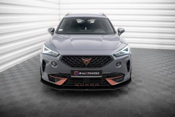 MAXTON DESIGN - Street Pro Spoiler pod predný nárazník, Cupra Formentor Mk1, Čierna Matná – Obrázok 2
