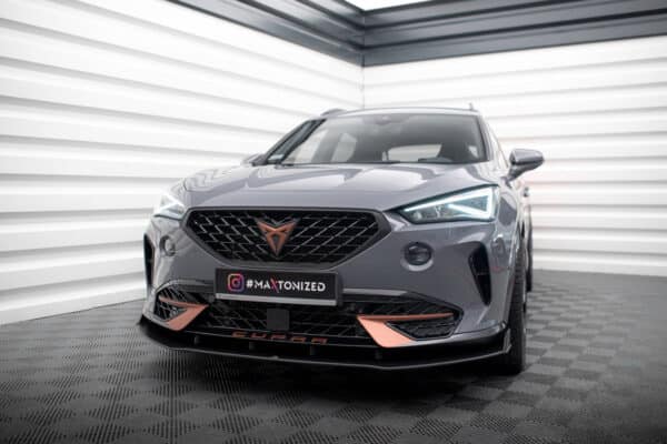 MAXTON DESIGN - Street Pro Spoiler pod predný nárazník, Cupra Formentor Mk1, Čierna Matná