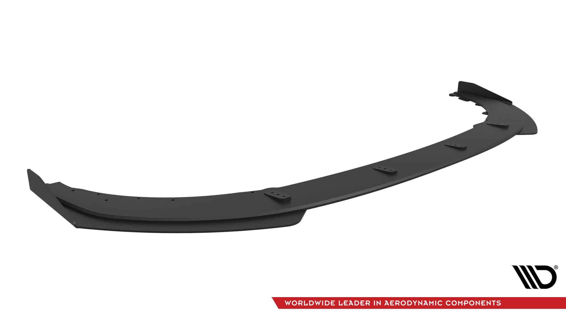 MAXTON DESIGN - Street Pro Spoiler pod predný nárazník + Splitre, Kia Proceed GT Mk3 Facelift / Ceed GT / GT - Line Mk1 Facelift, Čierna Matná – Obrázok 4
