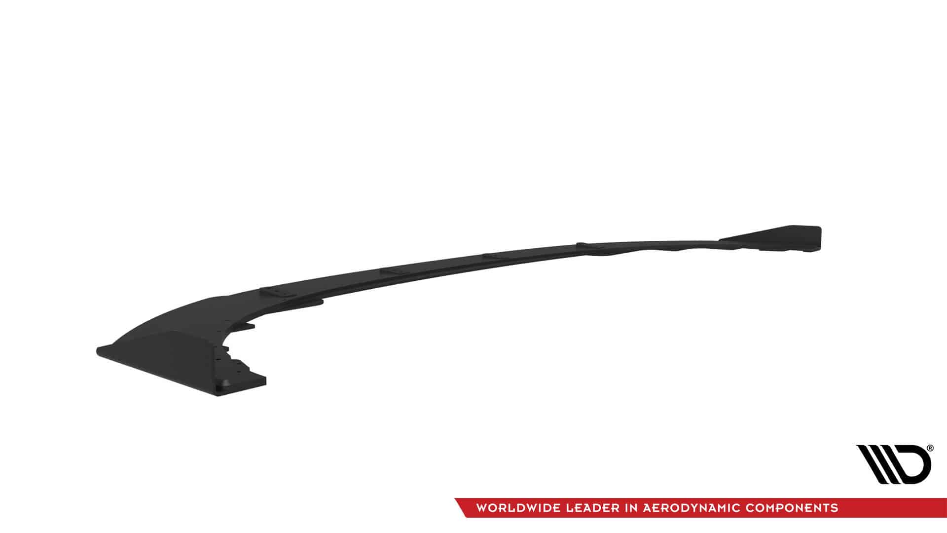 MAXTON DESIGN - Street Pro Spoiler pod predný nárazník + Splitre, Kia Proceed GT Mk3 Facelift / Ceed GT / GT - Line Mk1 Facelift, Čierna Matná – Obrázok 3