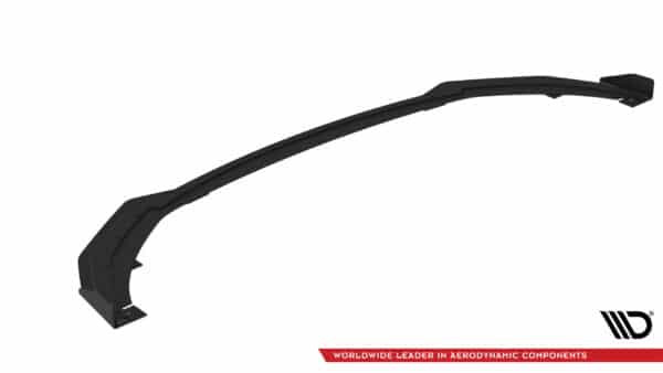 MAXTON DESIGN - Street Pro Spoiler pod predný nárazník + Splitre, Kia Stinger GT / GT-Line / Standard Mk1, Čierna Matná – Obrázok 3