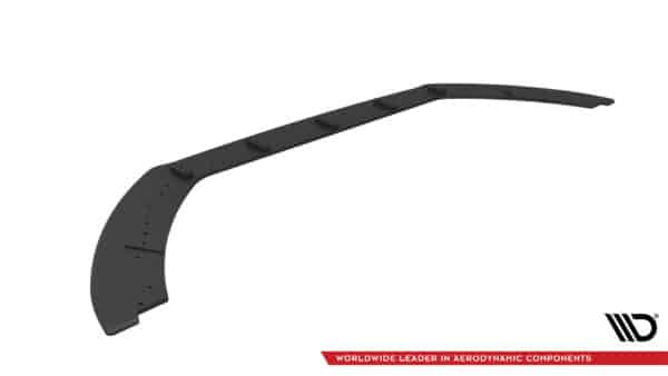 MAXTON DESIGN - Street Pro Spoiler pod predný nárazník, Ford Fiesta ST Mk8 Facelift, Čierna Matná – Obrázok 3