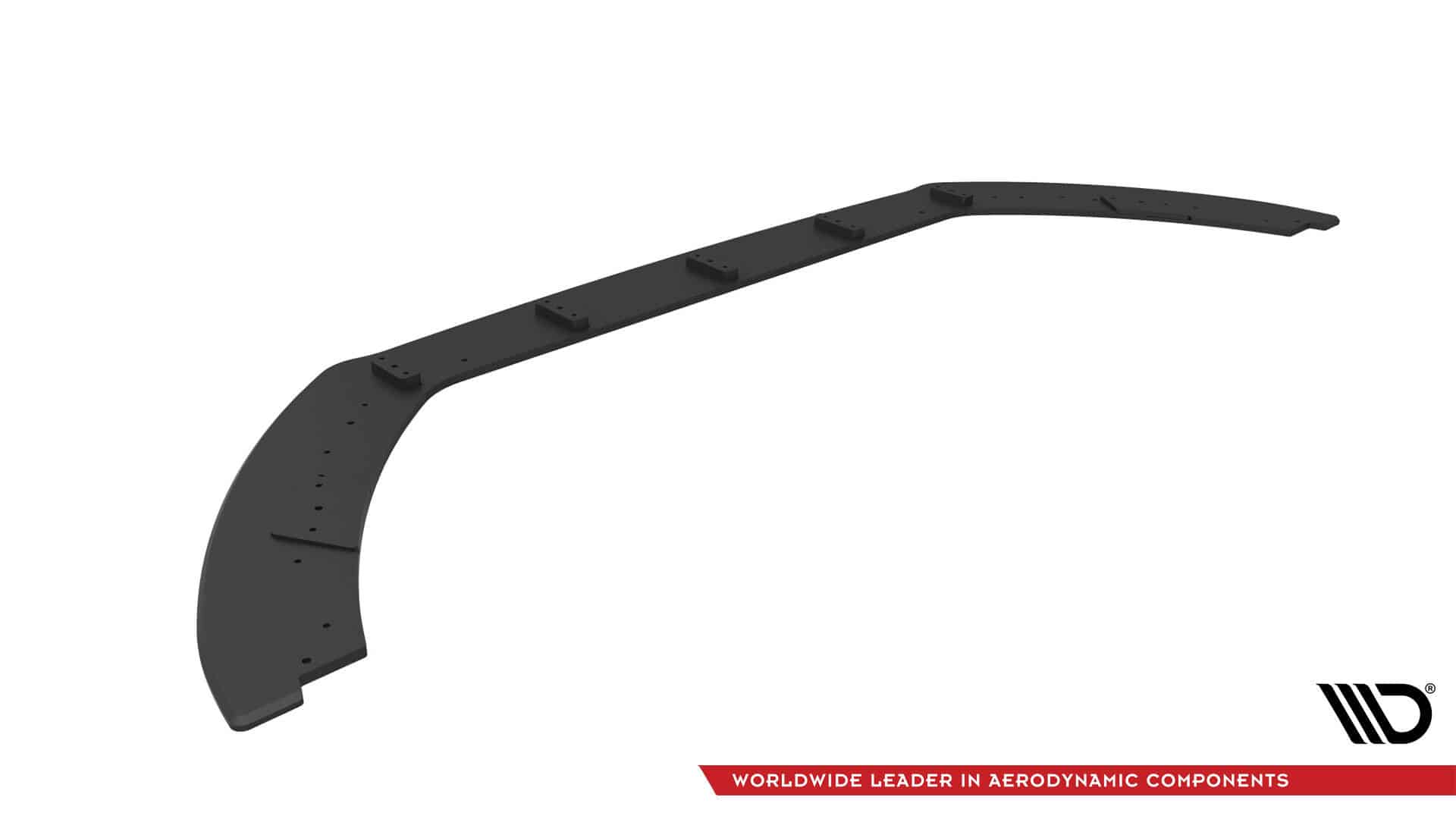 MAXTON DESIGN - Street Pro Spoiler pod predný nárazník, Ford Fiesta ST Mk8 Facelift, Čierna Matná – Obrázok 3