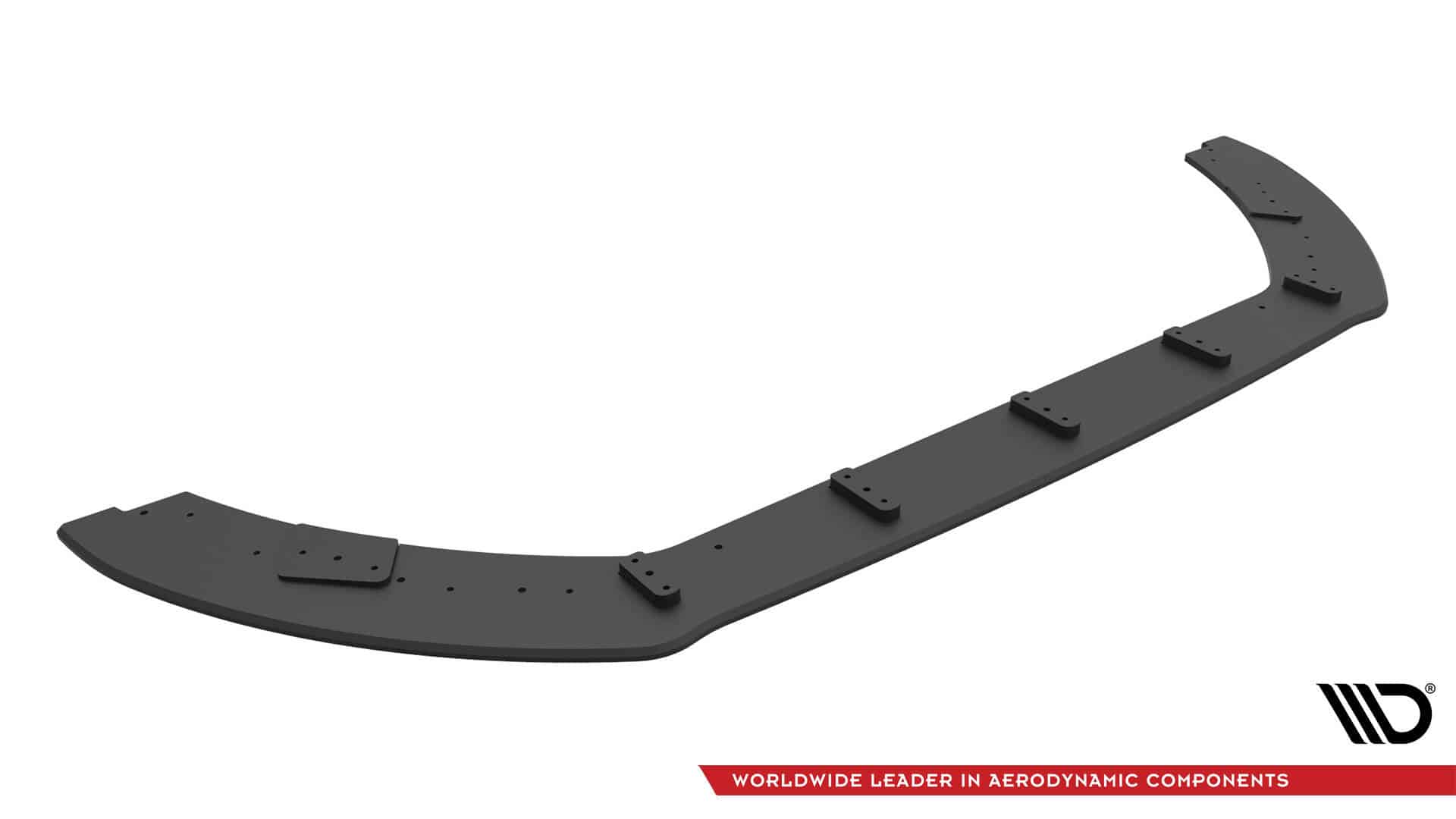 MAXTON DESIGN - Street Pro Spoiler pod predný nárazník, Ford Fiesta ST Mk8 Facelift, Čierna Matná – Obrázok 4