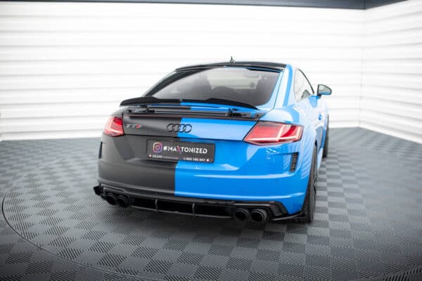 MAXTON DESIGN - Street Pro Difúzor zadného nárazníka, Audi TT S 8S Facelift, Čierna Matná – Obrázok 6