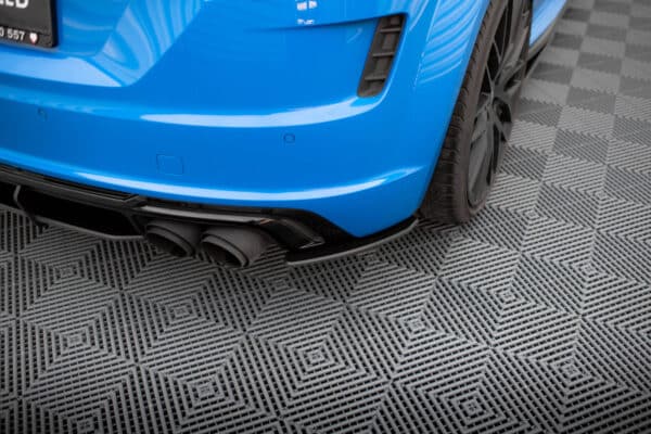 MAXTON DESIGN - Street Pro bočné spoilere zadného nárazníka, Audi TT S 8S Facelift, Čierna Matná