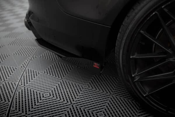 MAXTON DESIGN - Street Pro Bočné spoilere zadného nárazníka + Splitre, Audi A7 RS7 Look C7, Čierna Matná – Obrázok 6