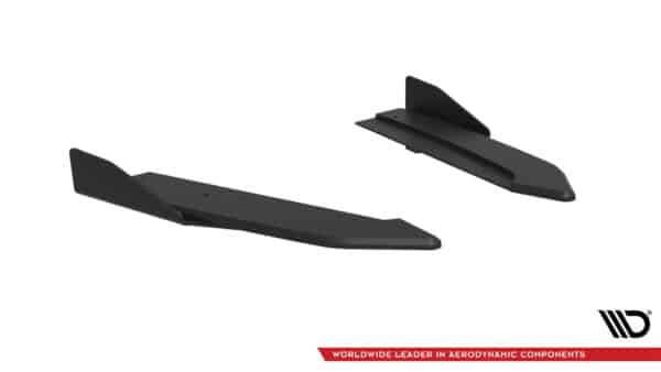 MAXTON DESIGN - Street Pro Bočné spoilere zadného nárazníka + Splitre, Audi A7 RS7 Look C7, Čierna Matná – Obrázok 3