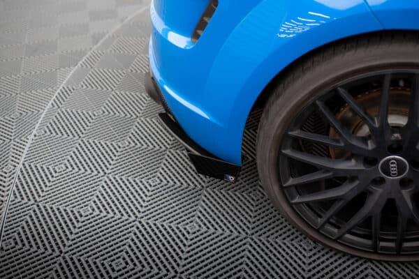 MAXTON DESIGN - Street Pro bočné spoilere zadného nárazníka + Splitre, Audi TT S 8S Facelift, Čierna Matná – Obrázok 6