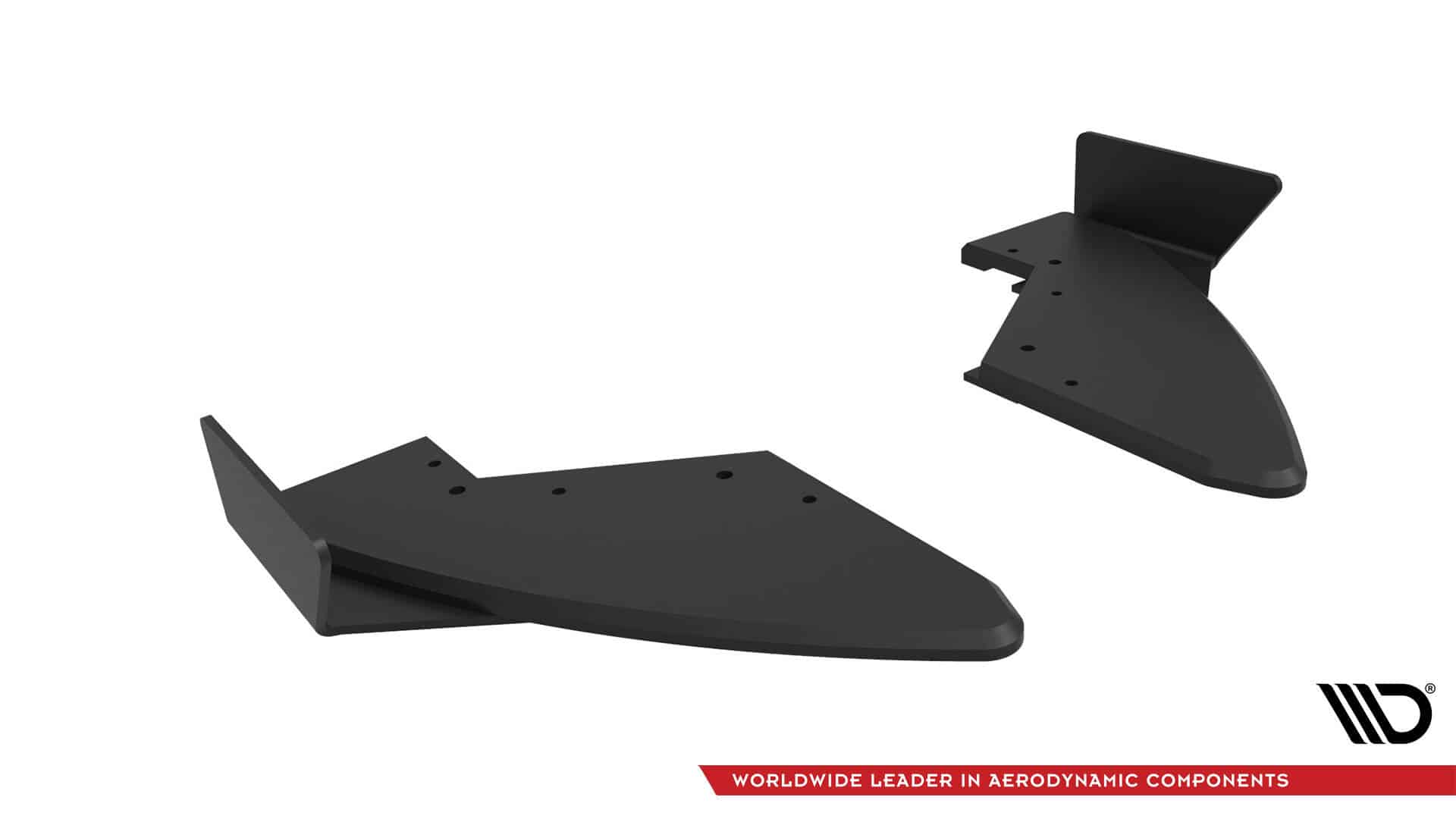MAXTON DESIGN - Street Pro bočné spoilere zadného nárazníka + Splitre, Audi TT S 8S Facelift, Čierna Matná – Obrázok 4