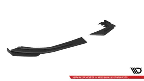 MAXTON DESIGN - Street Pro Bočné spoilere pod zadný nárazník + Splitre, Mercedes-AMG A35 Hatchback W177, Čierna Matná – Obrázok 4