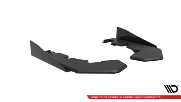 MAXTON DESIGN - Street Pro Bočné difúzory zadného nárazníka + Splitre, Subaru WRX STI Mk1, Čierna Matná – Obrázok 3