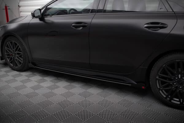 MAXTON DESIGN - Street Pro Lišty pod bočné prahy + Splitre, Kia Proceed GT / GT-Line Mk1 Facelift / Ceed GT Mk3 Facelift, Čierna Matná – Obrázok 7