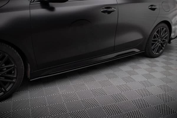 MAXTON DESIGN - Street Pro Lišty pod bočné prahy, Kia Proceed GT / GT-Line Mk1 Facelift / Ceed GT Mk3 Facelift, Čierna Matná