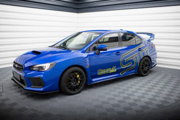 MAXTON DESIGN - Street Pro Lišty pod bočné prahy, Subaru WRX STI Mk1, Čierna Matná – Obrázok 2