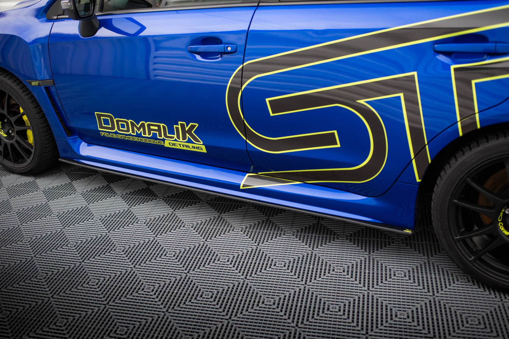 MAXTON DESIGN - Street Pro Lišty pod bočné prahy, Subaru WRX STI Mk1, Čierna Matná – Obrázok 5