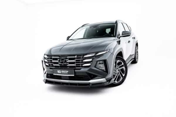 MAXTON DESIGN - Spoiler pod predný nárazník, Hyundai Tucson Mk4 Facelift, čierny lesk