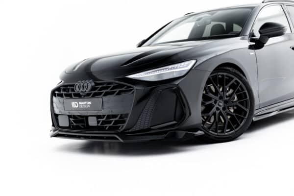 MAXTON DESIGN - Spoiler pod predný nárazník V.1, Audi A6 S-Line Sedan/Avant C9, čierny lesk – Obrázok 8