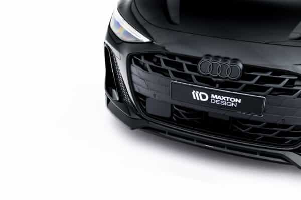MAXTON DESIGN - Spoiler pod predný nárazník V.1, Audi A6 S-Line Sedan/Avant C9, čierny lesk – Obrázok 5