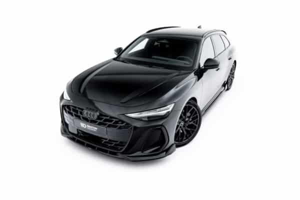 MAXTON DESIGN - Spoiler pod predný nárazník V.2, Audi A6 S-Line Sedan/Avant C9, čierny lesk – Obrázok 2