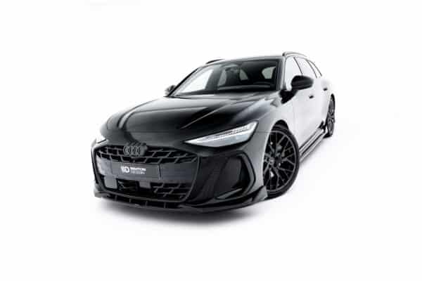 MAXTON DESIGN - Spoiler pod predný nárazník V.2, Audi A6 S-Line Sedan/Avant C9, čierny lesk – Obrázok 6