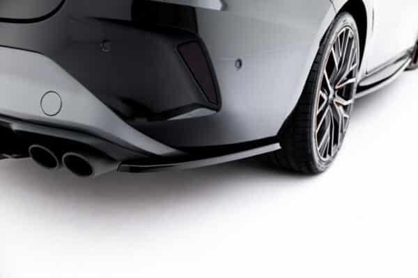MAXTON DESIGN - Bočné spoilere pod zadný nárazník V.1, Cupra Leon ST Mk1 Facelift, čierny lesk