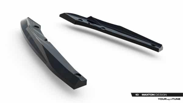 MAXTON DESIGN - Bočné spoilere pod zadný nárazník V.4, Cupra Leon ST Mk1 Facelift, čierny lesk – Obrázok 3