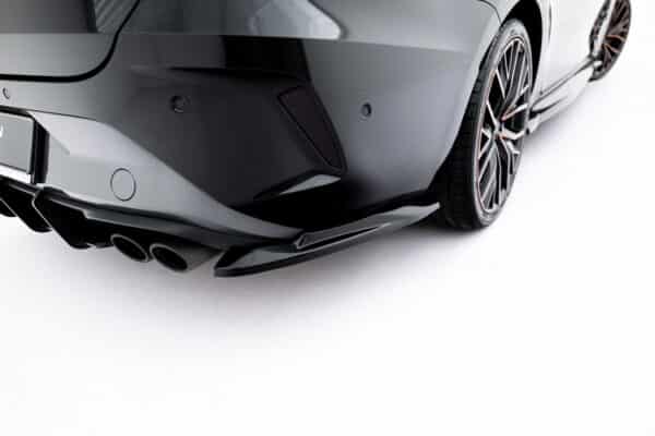 MAXTON DESIGN - Bočné spoilere pod zadný nárazník V.4, Cupra Leon ST Mk1 Facelift, čierny lesk – Obrázok 5